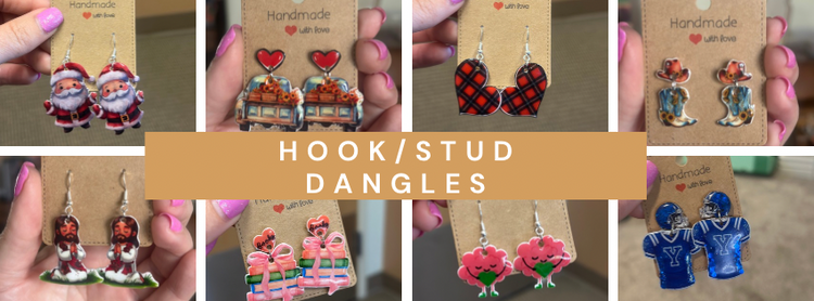 🌸Hook/Stud Dangles