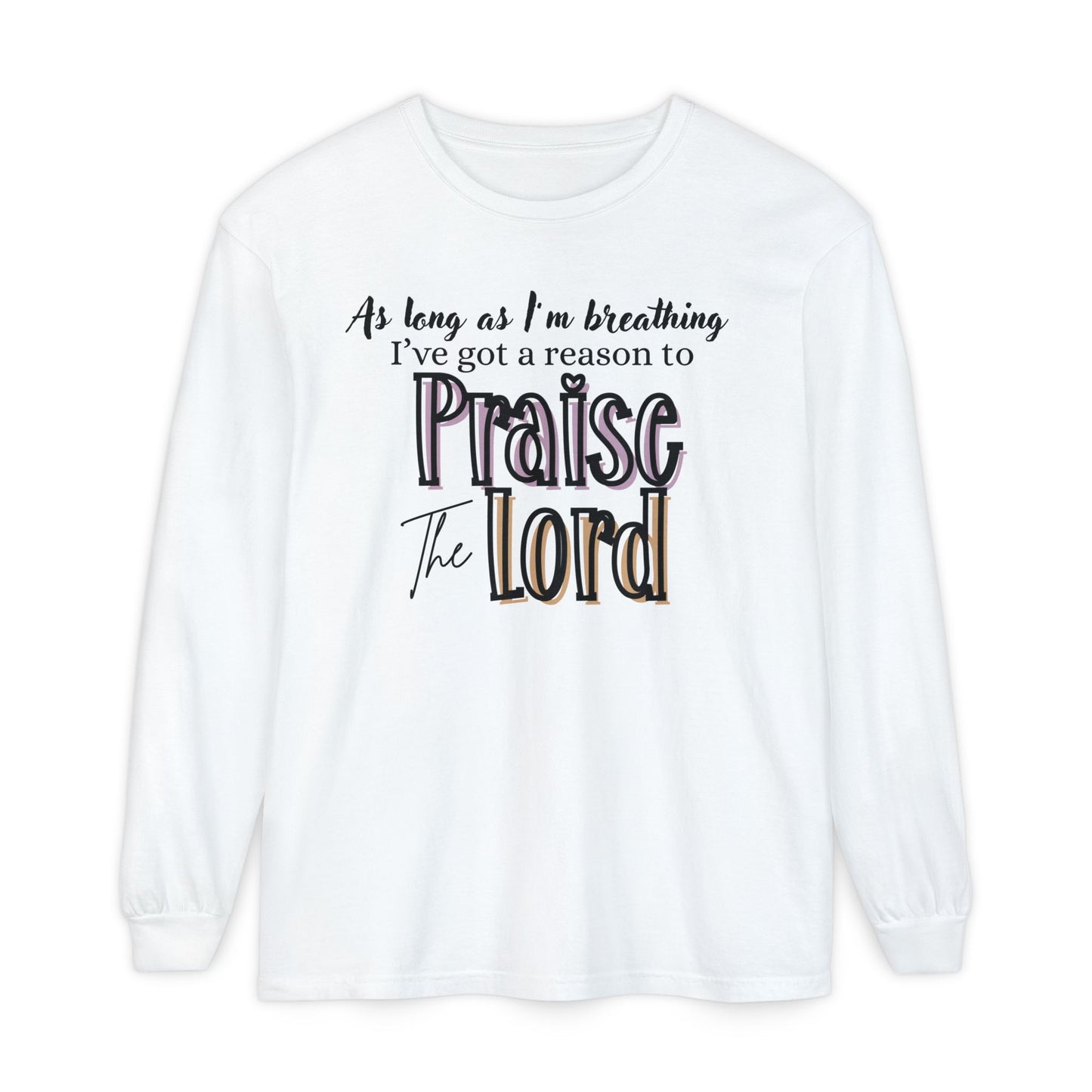 'Praise The Lord' Inspirational Top, Faith-Based Shirt, Spiritual Gift, Christian Apparel, Church Outing