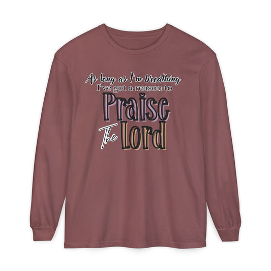 'Praise The Lord' Inspirational Top, Faith-Based Shirt, Spiritual Gift, Christian Apparel, Church Outing