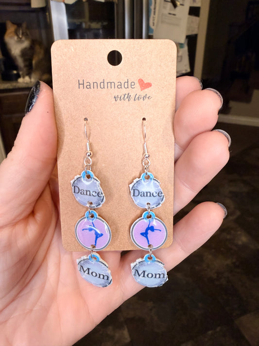 Dance Mom Drop Dangles
