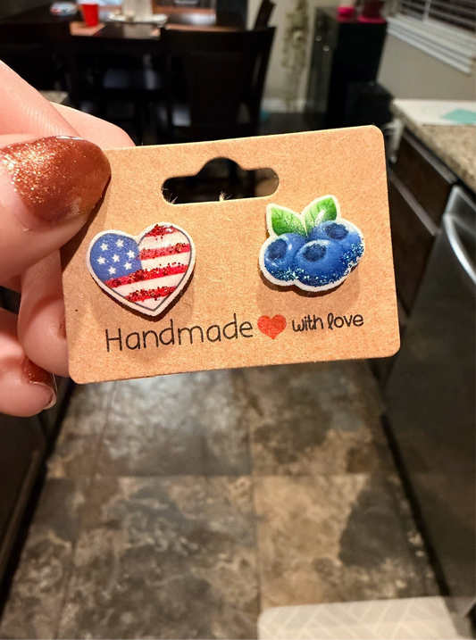 Freedom & Faith Stud Earrings