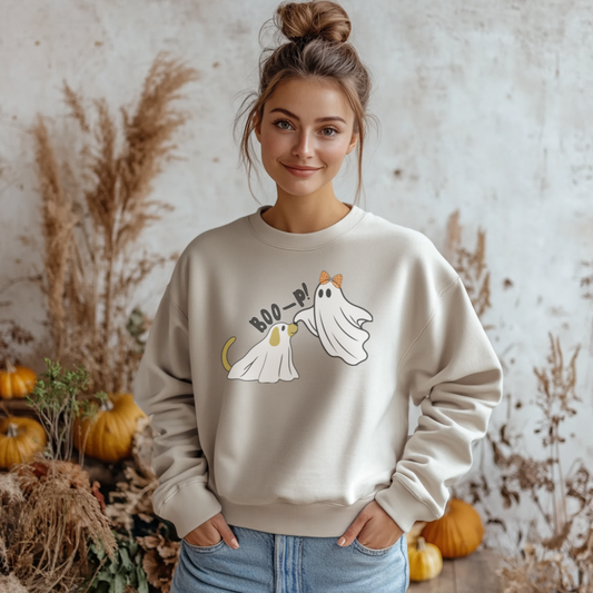 Dog Sweater Sweatshirt - Boo-p Design, Unisex Heavy Blend™ Crewneck
